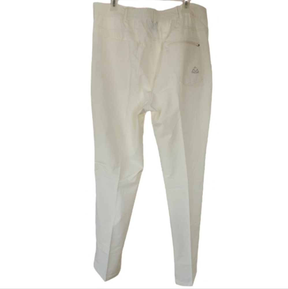Outdoor Sports Trr Mens Cream Straight Leg Hiking Golf Utility Pants Size 36 - Picture 2 of 6